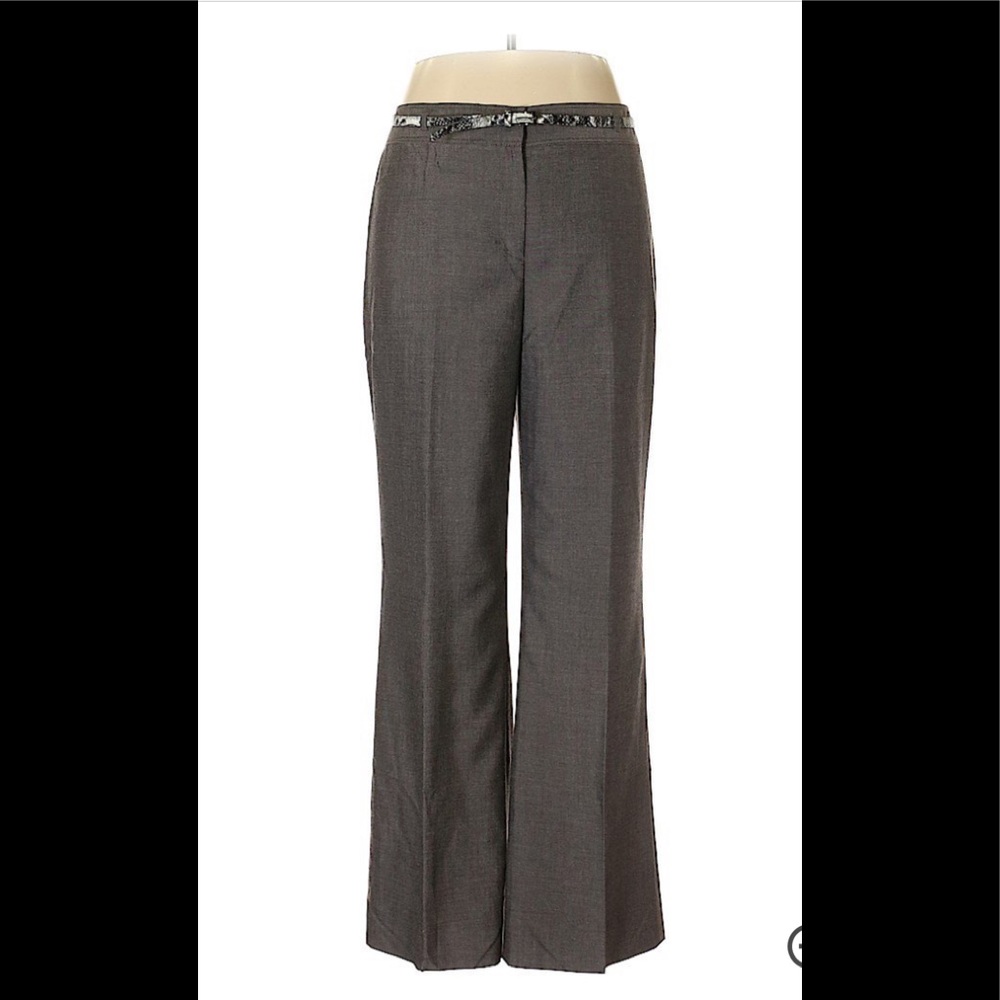 Gray Tahari Dress pant size 10 straight career